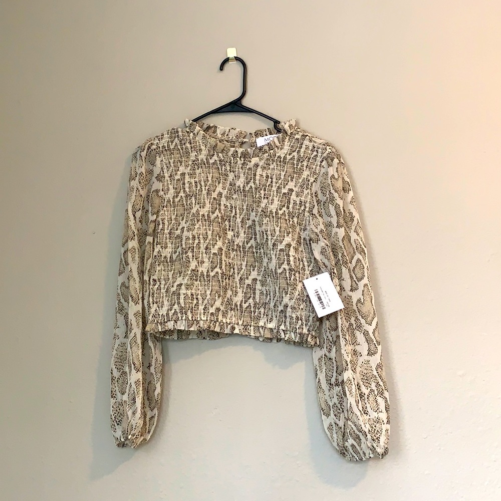Animal Print Top